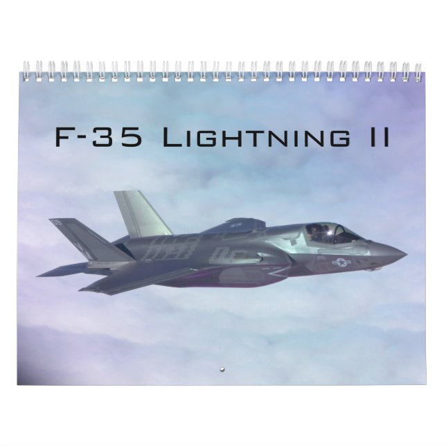 Calendrier F-35 Éclair II (Protection)