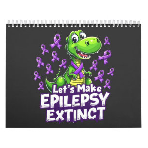 Calendrier Faisons de l’épilepsie des dinosaures de sensibili