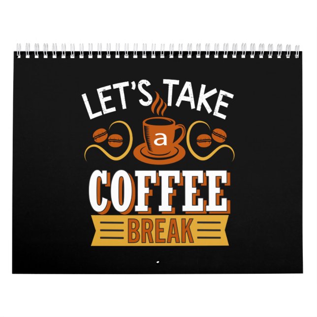 Calendrier faisons une pause café (Protection)