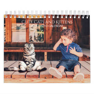 Calendrier Faites vos propres photos de chat pour animaux de 