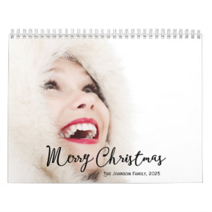 Calendrier familial 2025 Joyeux Noël