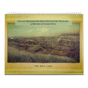 Calendrier familial de scènes bibliques de Terre S