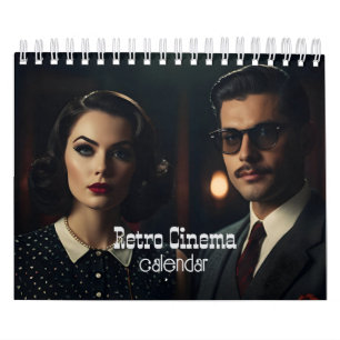 Calendrier Famille de cinéma rétro