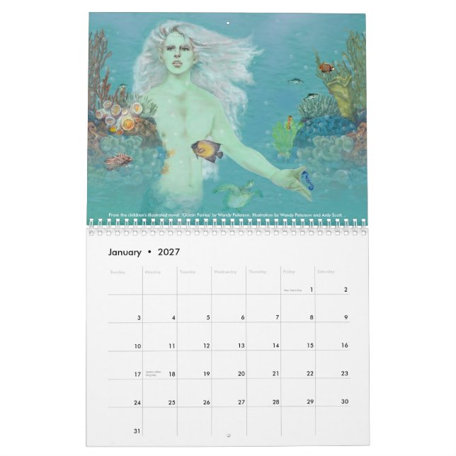 CALENDRIER FANTASTIQUE (Jan 2027)