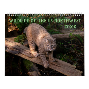 Calendrier Faune du nord-ouest des États-Unis
