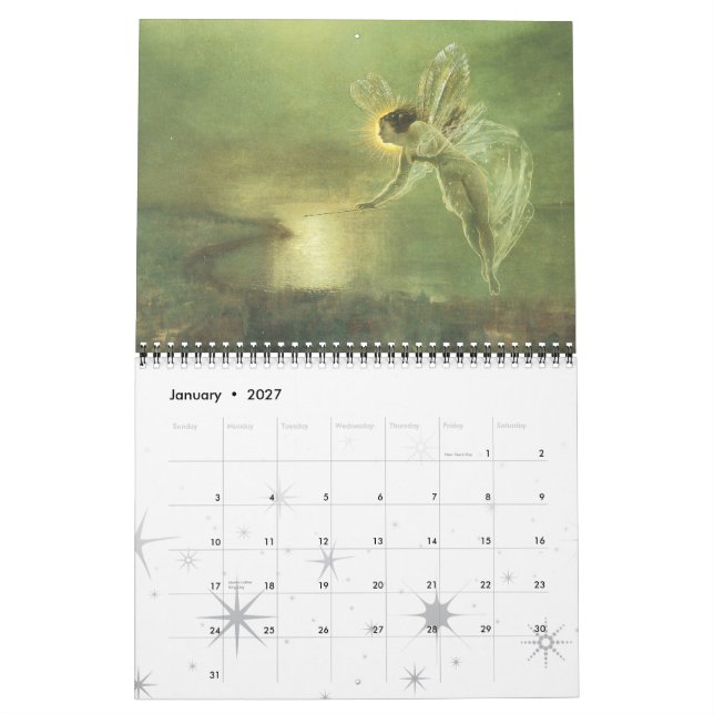 Calendrier Féerie (Jan 2027)