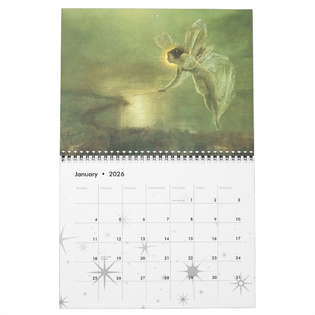Calendrier Féerie (Jan 2026)