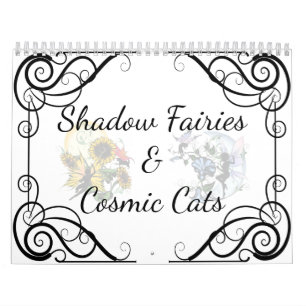 Calendrier Fées d'ombre et chats cosmiques