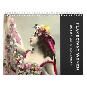 Calendrier Femmes flamboyantes 2018 - 2019