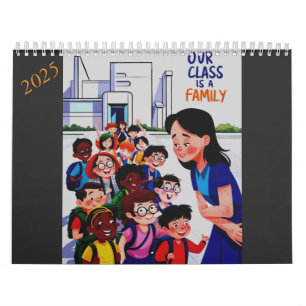 Calendrier Femmes Notre classe est une famille