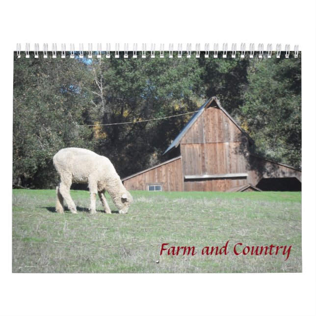 Calendrier Ferme et pays (Protection)