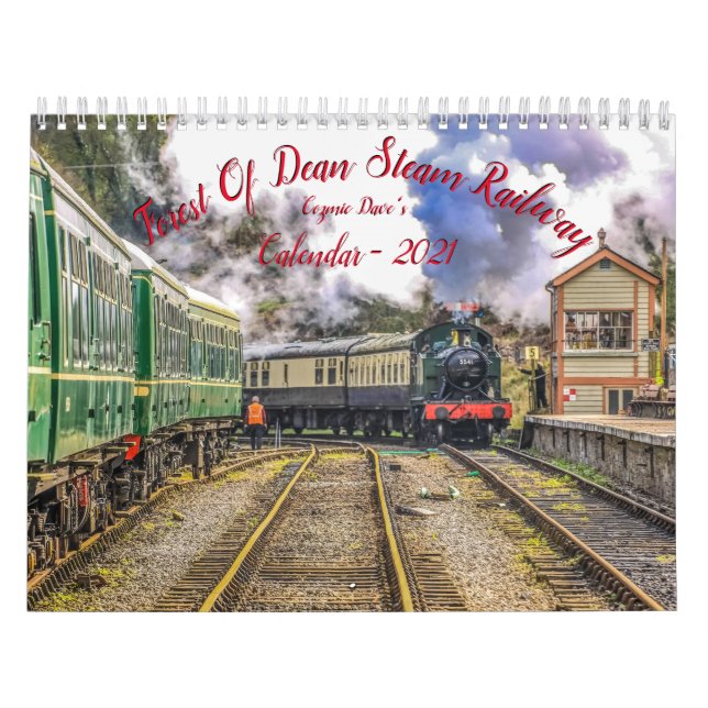 Calendrier Ferroviaire De La Forêt De Dean Steam - (Protection)