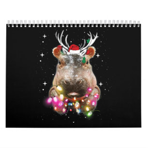 Calendrier Feux de Noël Hippone Fiona Hippopotamus Lover