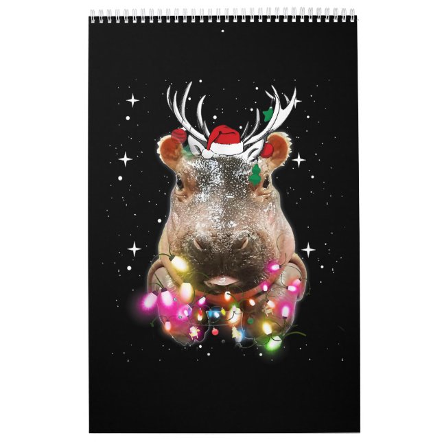 Calendrier Feux de Noël Hippone Fiona Hippopotamus Lover (Protection)
