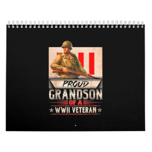 Calendrier Fier Grand-Fils D'Un Ancien 2ème guerre mondiale