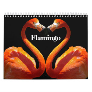 Calendrier Flamants roses 2025