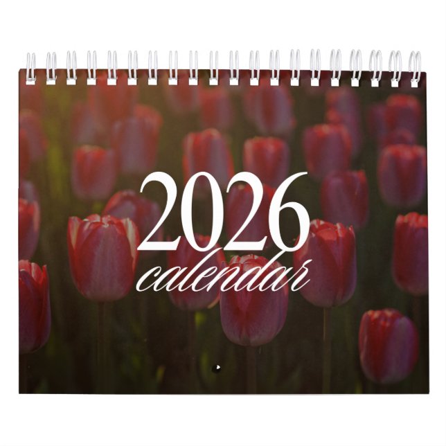 Calendrier Fleur 2026 (Protection)
