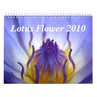 Calendrier Fleur de Lotus 2010