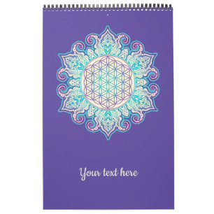 Calendrier Fleur De Vie - Indien Mandala 2