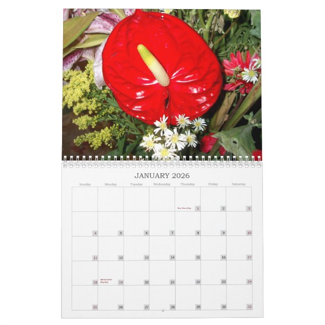 Calendrier Fleurs 2007 (Jan 2026)