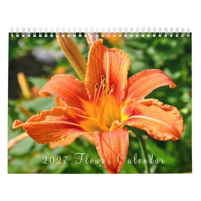 Calendrier Fleurs 2027 (Protection)