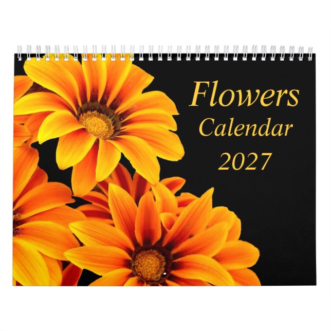 Calendrier Fleurs 2027 (Protection)