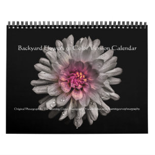 Calendrier Fleurs de jardin 91 Version couleur