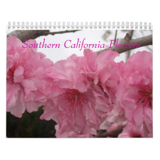 Calendrier Fleurs de la Californie du sud