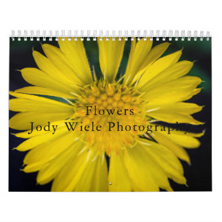 Calendrier Fleurs par Jody Wiele Photographie