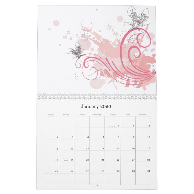 Calendrier floral (Jan 2026)
