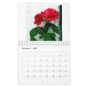Calendrier floral 2022