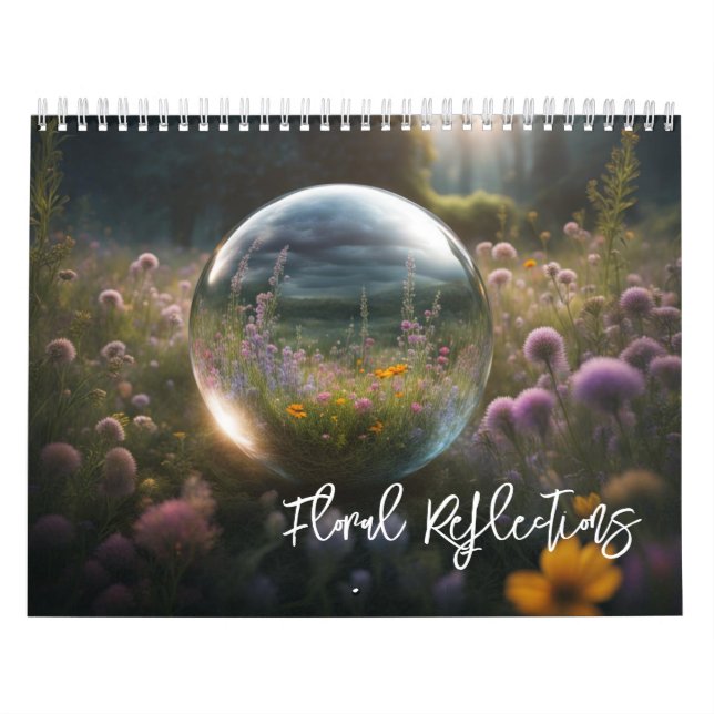 Calendrier Floral Reflections Calendar (Protection)
