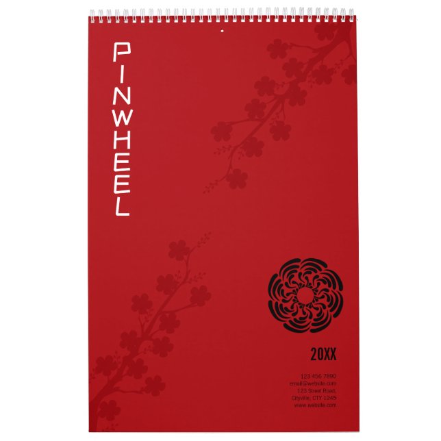 Calendrier Flore rouge gras (Protection)