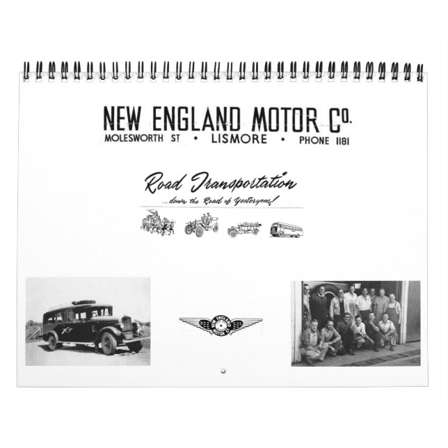 Calendrier Flotte d'autobus et d'autocars de Kirklands (Protection)