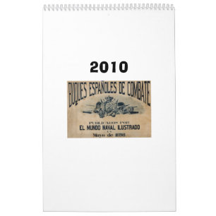 Calendrier Flotte espagnole 1898