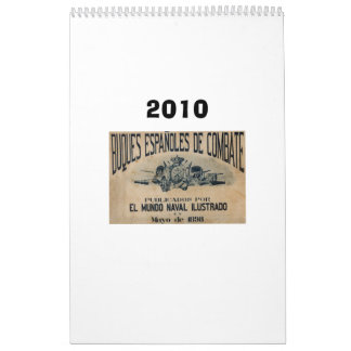 Calendrier Flotte espagnole 1898