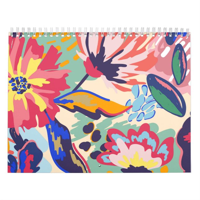 Calendrier Forêt et rose (Protection)