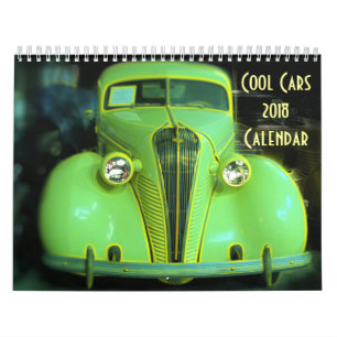 Calendrier frais des voitures 2018