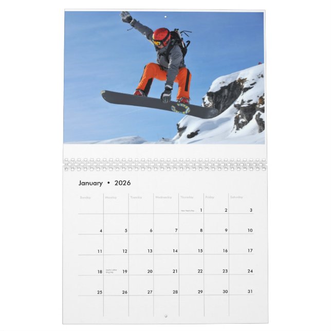Calendrier Freeride saute 2011 (Jan 2026)