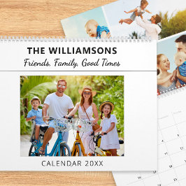 Calendrier Friends, Family, Good Times - Photo Collage Custom