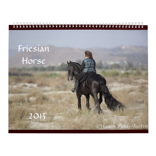 Calendrier frison 2013 de cheval colossal (Protection)