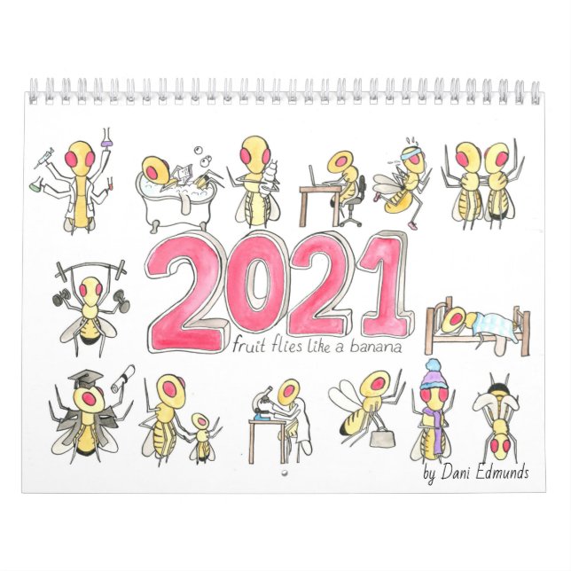 Calendrier Fruit Fly 2021 (Protection)