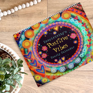 Calendrier Fun Inspirationnel Vibes Positives Inspiribilité