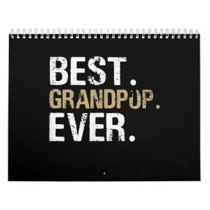 Calendrier Funny Grandson Meilleur grand-pop jamais