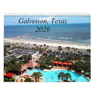Calendrier Galveston, Texas 2026 Calendar