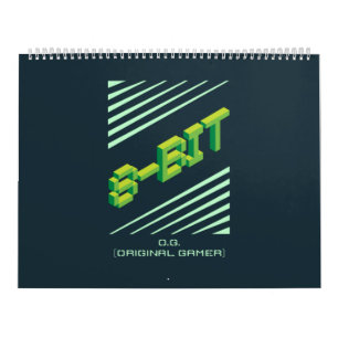 Calendrier Gamme d'origine 8 bits