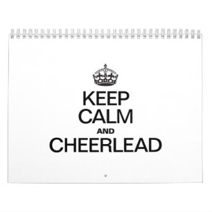 CALENDRIER GARDER CALME ET CHEERLEAD