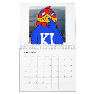 Calendrier geai hawaïen