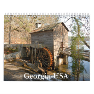 Calendrier Géorgie-USA
