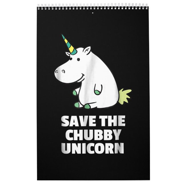 Calendrier Gift Hippo Lover| Hippo Chubby Unicorn| Cute Hippo (Protection)